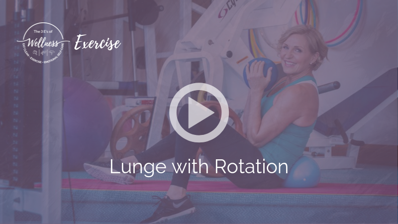 Lunge with Rotation