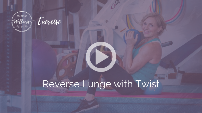 Reverse Lunge with Twist